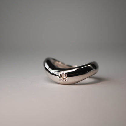 Wave Ring Silver