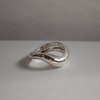 Wave Ring Silver