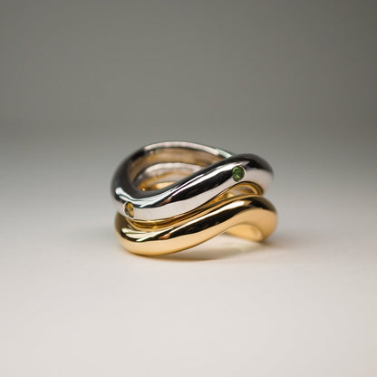 Wave Ring Silver